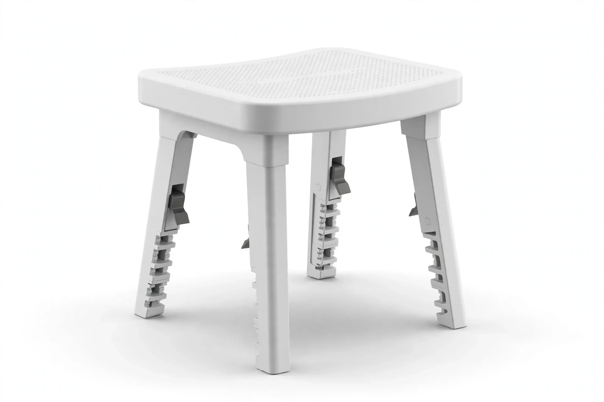 SquatEase Adjust 2.0 toilet stool — adjustable height bathroom stool with 7 and 9 inch settings